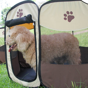 Self Folding Pet Tent