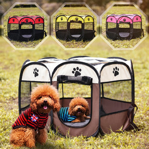 Self Folding Pet Tent