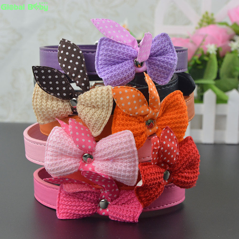 6 Colors Leather Collar For Cats