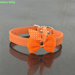 6 Colors Leather Collar For Cats