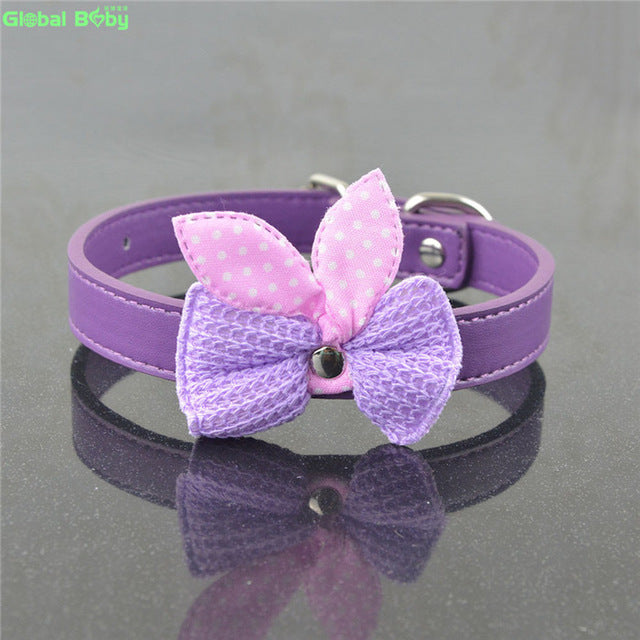 6 Colors Leather Collar For Cats